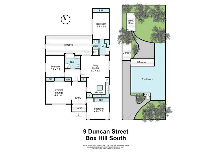 Floorplan of Homely house listing, 9 Duncan Street, Box Hill South VIC 3128