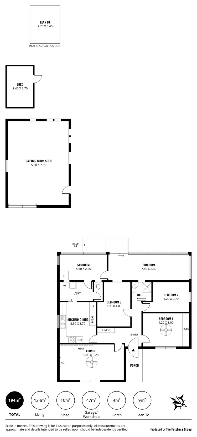 Floorplan of Homely house listing, 3 East Terrace, Strathalbyn SA 5255