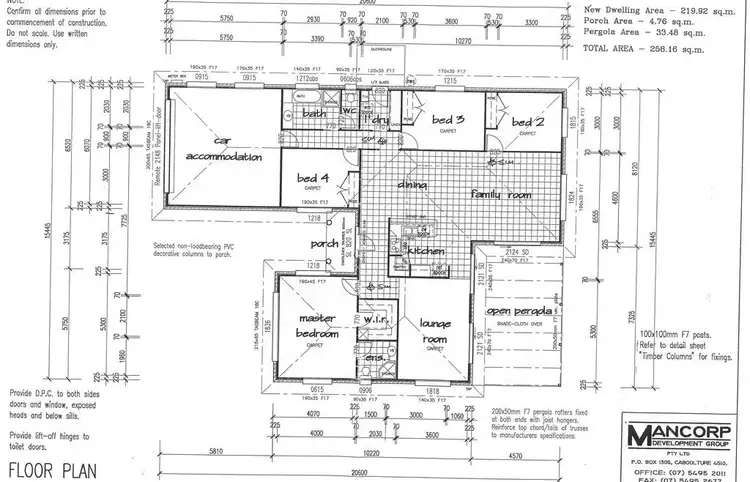 Floorplan of Homely house listing, 193 Endeavour Drive, Banksia Beach QLD 4507