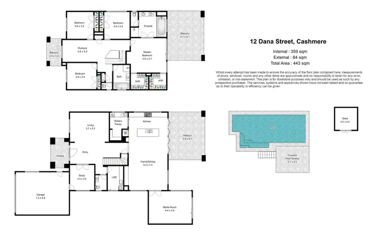 Floorplan of Homely house listing, 12 Dana Street, Cashmere QLD 4500