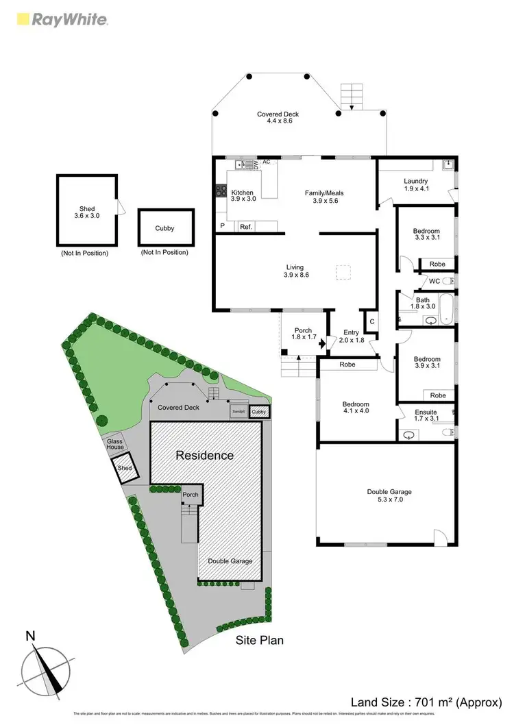 Floorplan of Homely house listing, 5 Corowa Place, Frankston VIC 3199