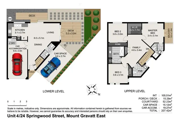 Floorplan of Homely townhouse listing, 4/24 Springwood Street, Mount Gravatt East QLD 4122