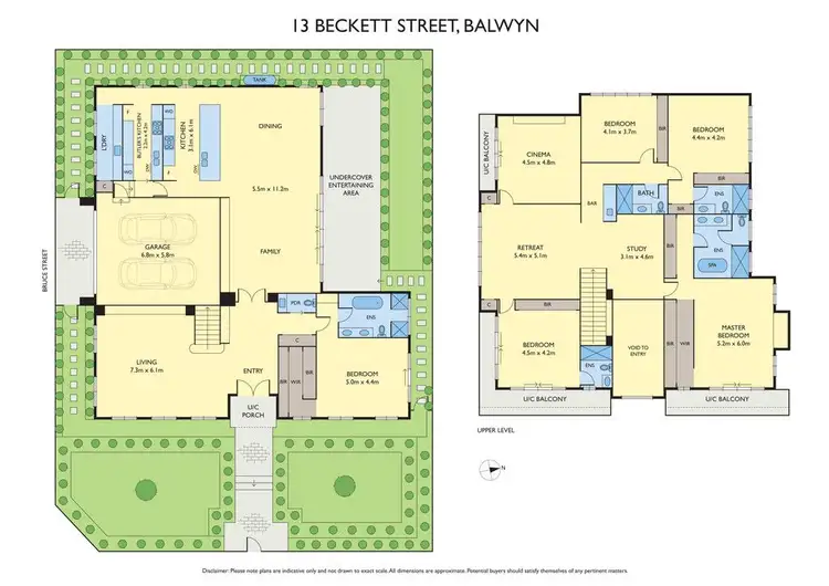 Floorplan of Homely house listing, 13 Beckett Street, Balwyn VIC 3103