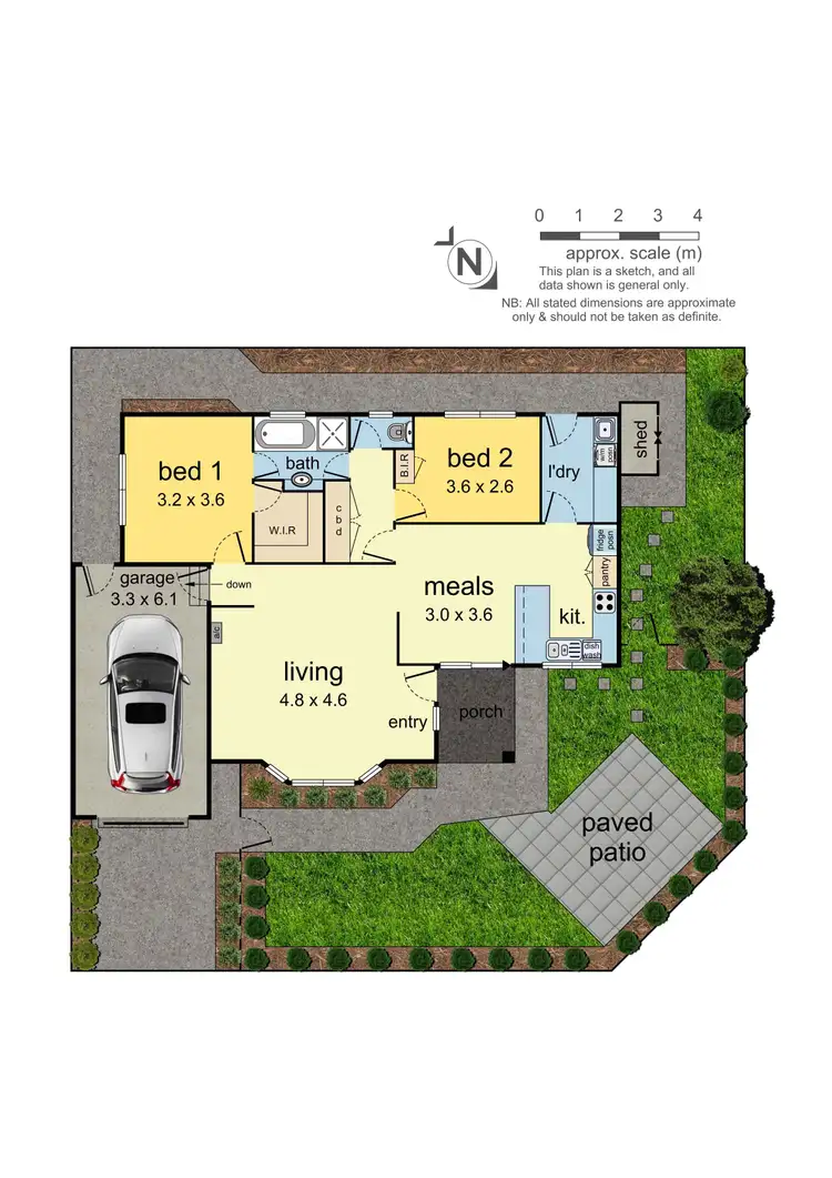 Floorplan of Homely unit listing, 1/24 Grenfell Road, Mount Waverley VIC 3149