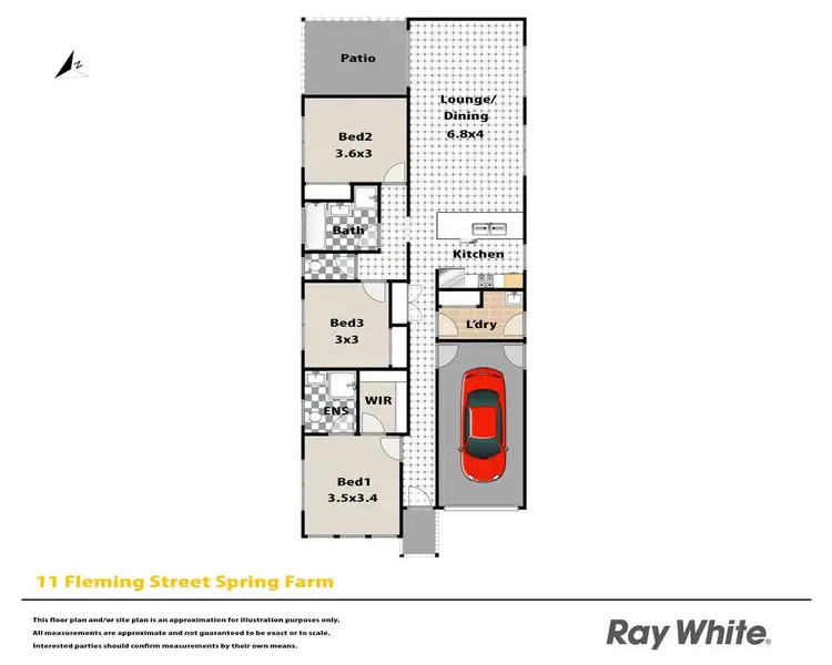 Floorplan of Homely house listing, 11 Fleming Street, Spring Farm NSW 2570