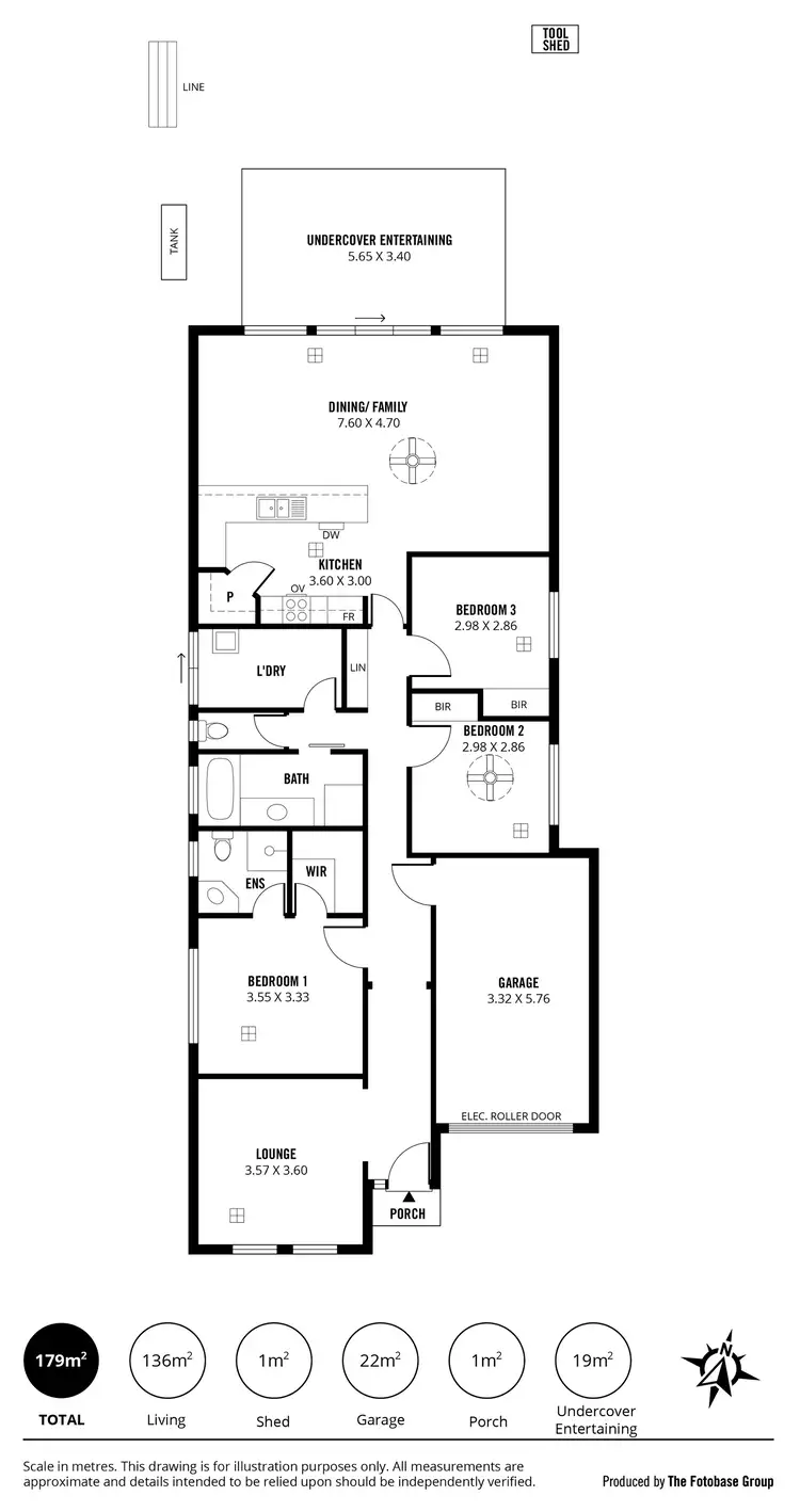Floorplan of Homely house listing, 18 Orbit Court, Woodcroft SA 5162