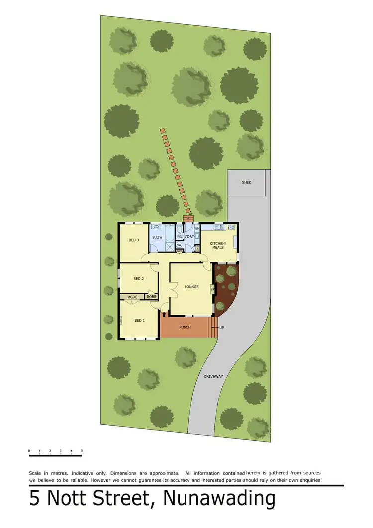 Floorplan of Homely house listing, 5 Nott Street, Nunawading VIC 3131