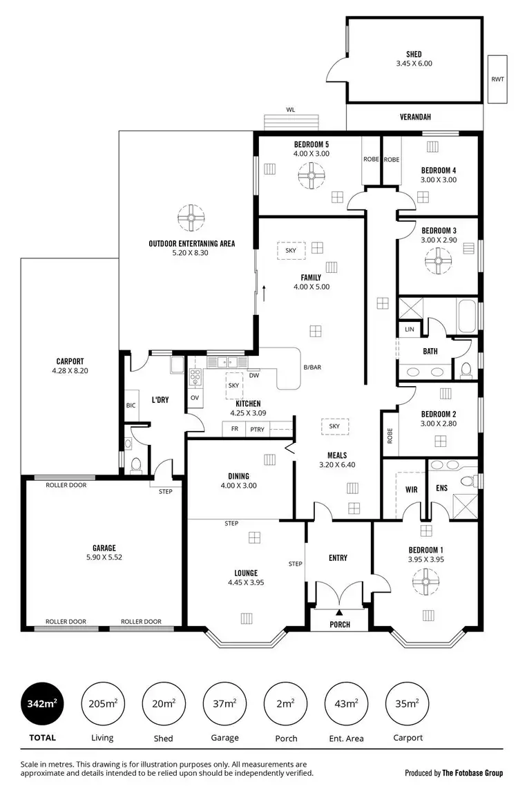 Floorplan of Homely house listing, 27 Daveys Road, Flagstaff Hill SA 5159