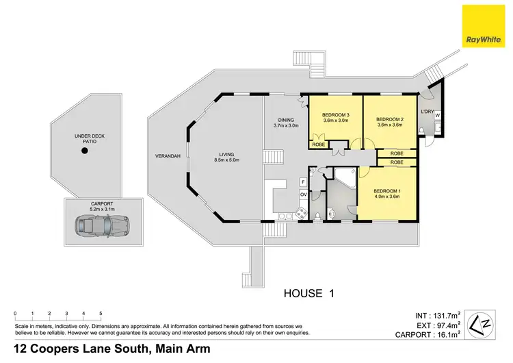 Floorplan of Homely house listing, 18 Coopers Lane South, Main Arm NSW 2482