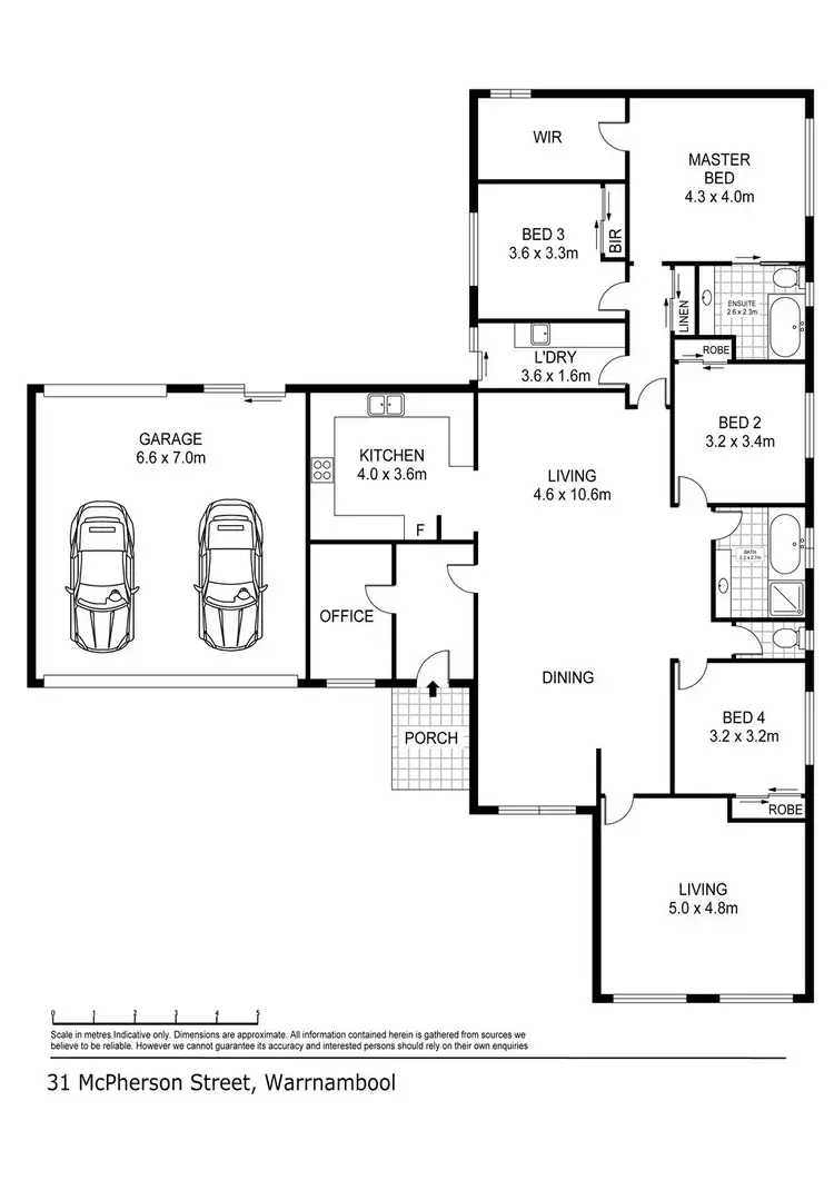 Floorplan of Homely house listing, 31 McPherson Crescent, Warrnambool VIC 3280