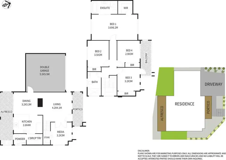 Floorplan of Homely house listing, 1 Mountain Street, The Ponds NSW 2769
