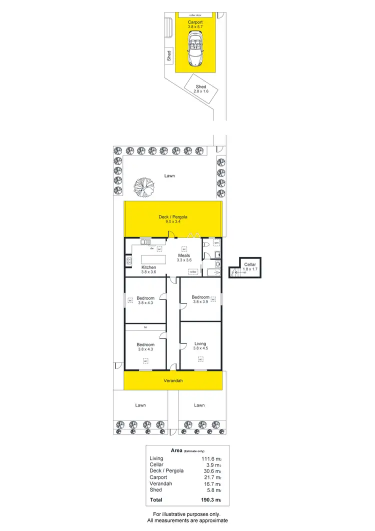 Floorplan of Homely house listing, 43 Kintore Street, Mile End SA 5031