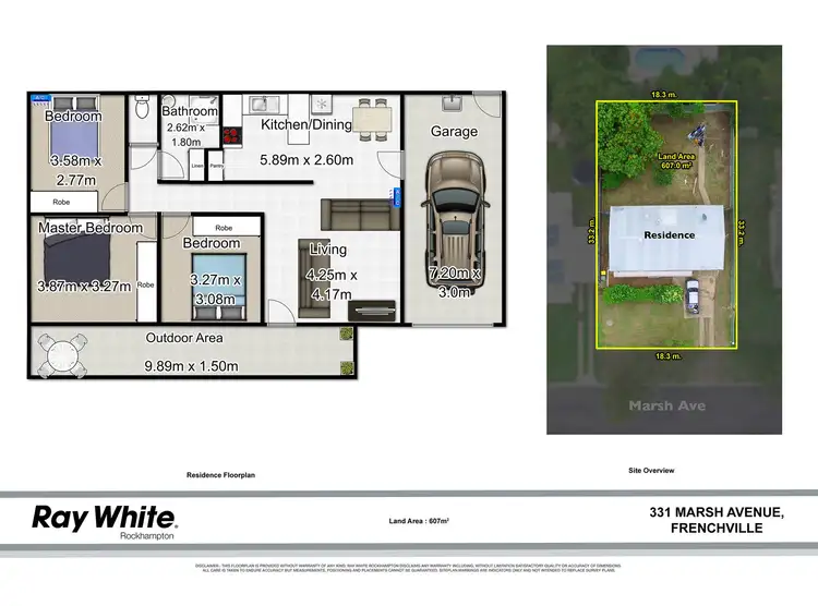 Floorplan of Homely house listing, 331 Marsh Avenue, Frenchville QLD 4701