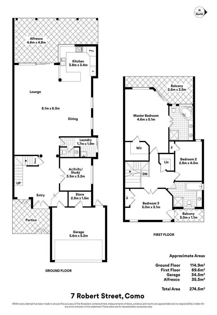 Floorplan of Homely house listing, 7 Robert Street, Como WA 6152