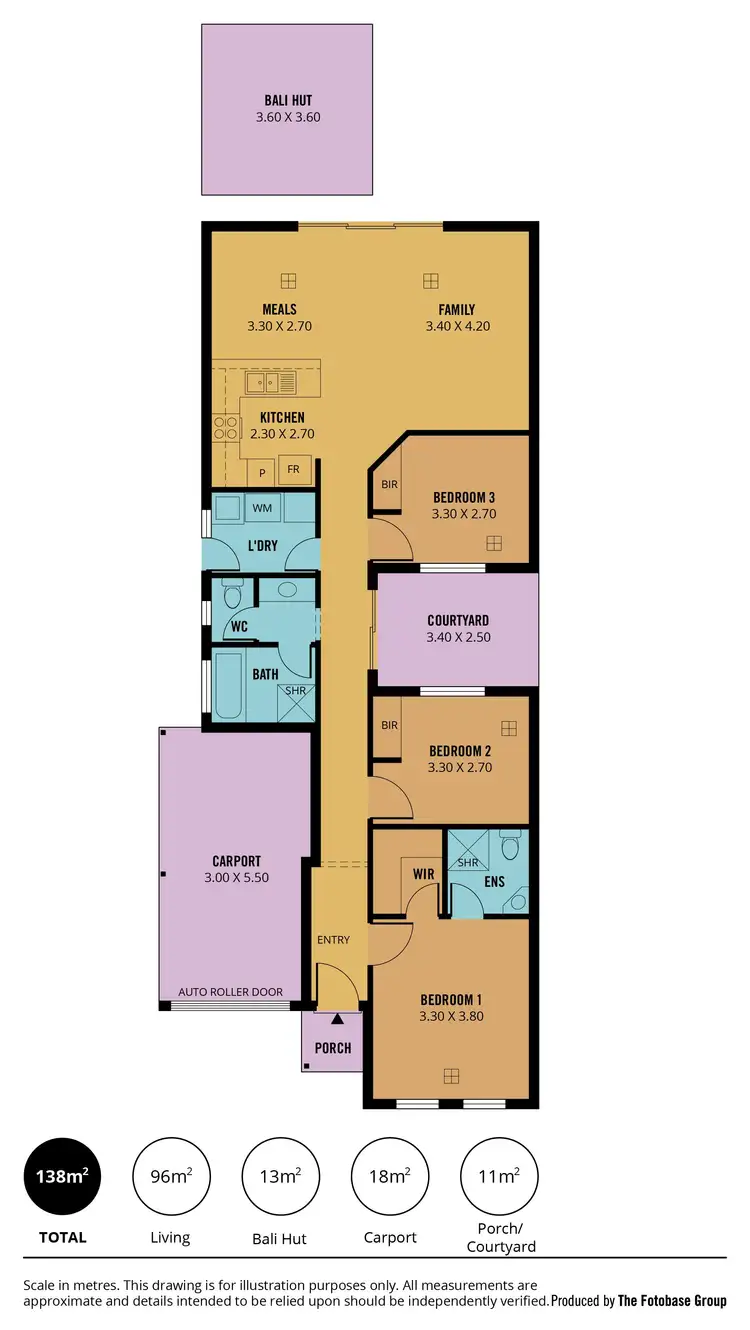 Floorplan of Homely house listing, 25 Medika Boulevard, Mansfield Park SA 5012