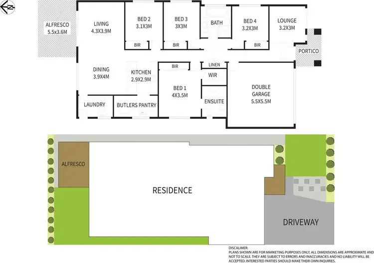Floorplan of Homely house listing, 26 Melaleuca Street, Marsden Park NSW 2765