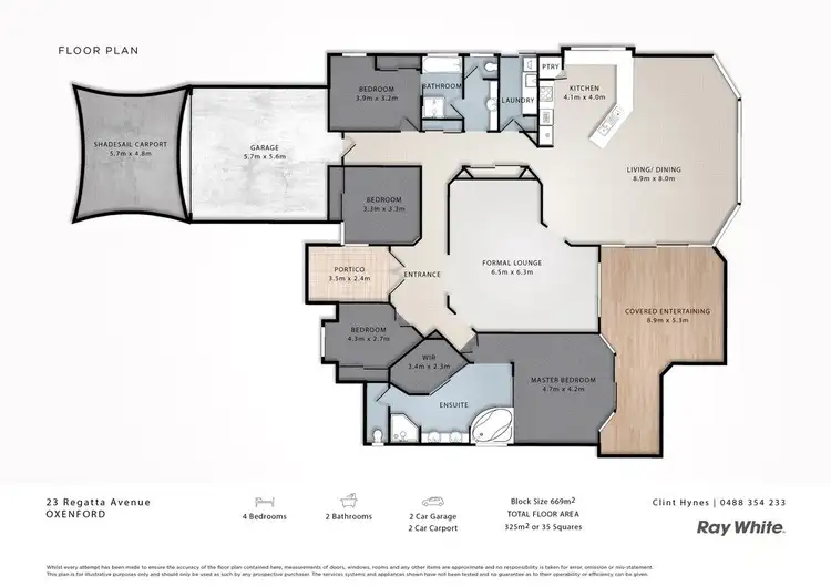 Floorplan of Homely house listing, 23 Regatta Avenue, Oxenford QLD 4210