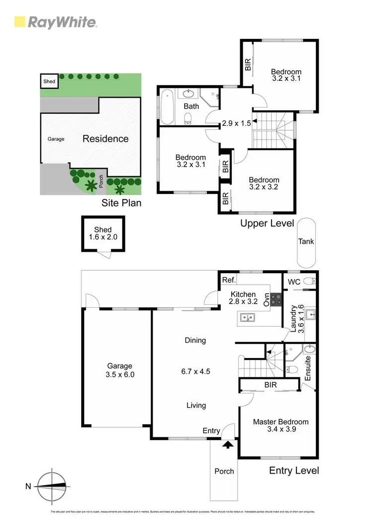 Floorplan of Homely townhouse listing, 3/28 Devon Grove, Oakleigh VIC 3166
