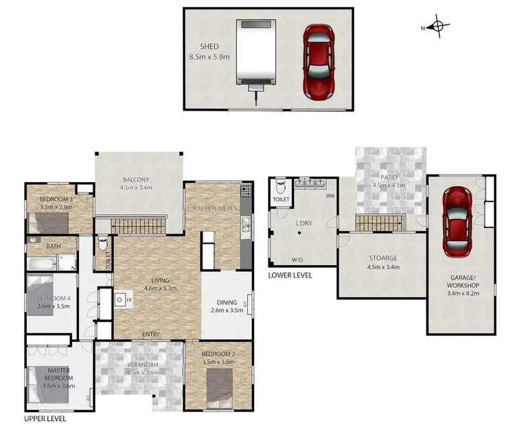 Floorplan of Homely house listing, 27 Dawson Road, Alexandra Hills QLD 4161