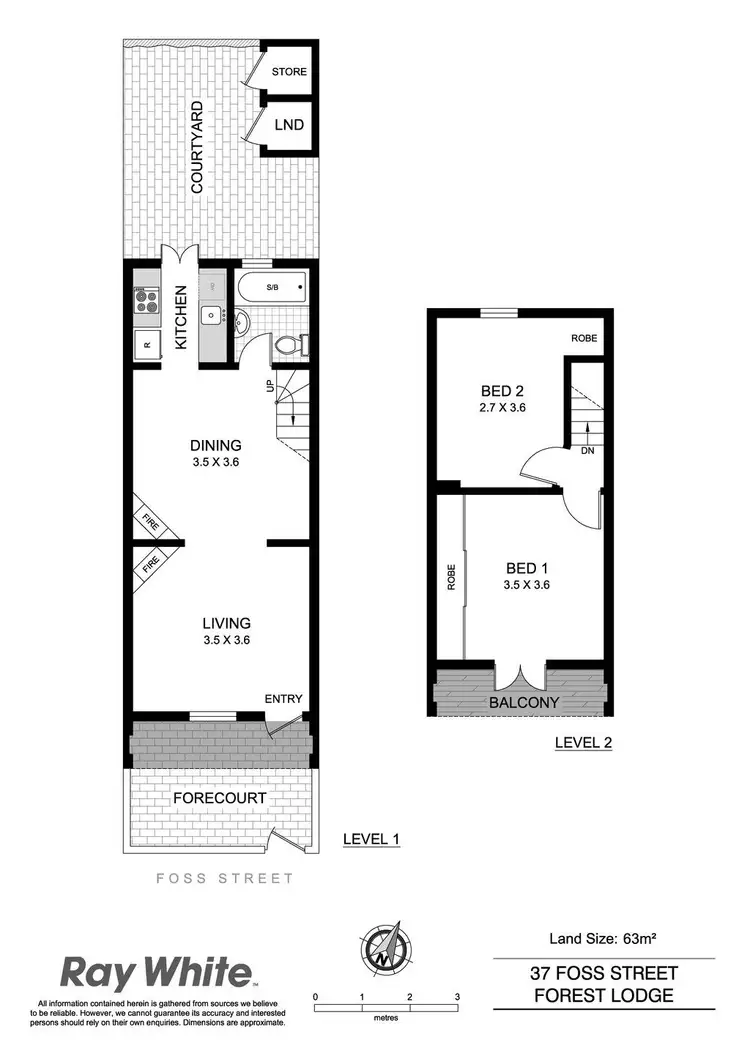 Floorplan of Homely house listing, 37 Foss Street, Forest Lodge NSW 2037