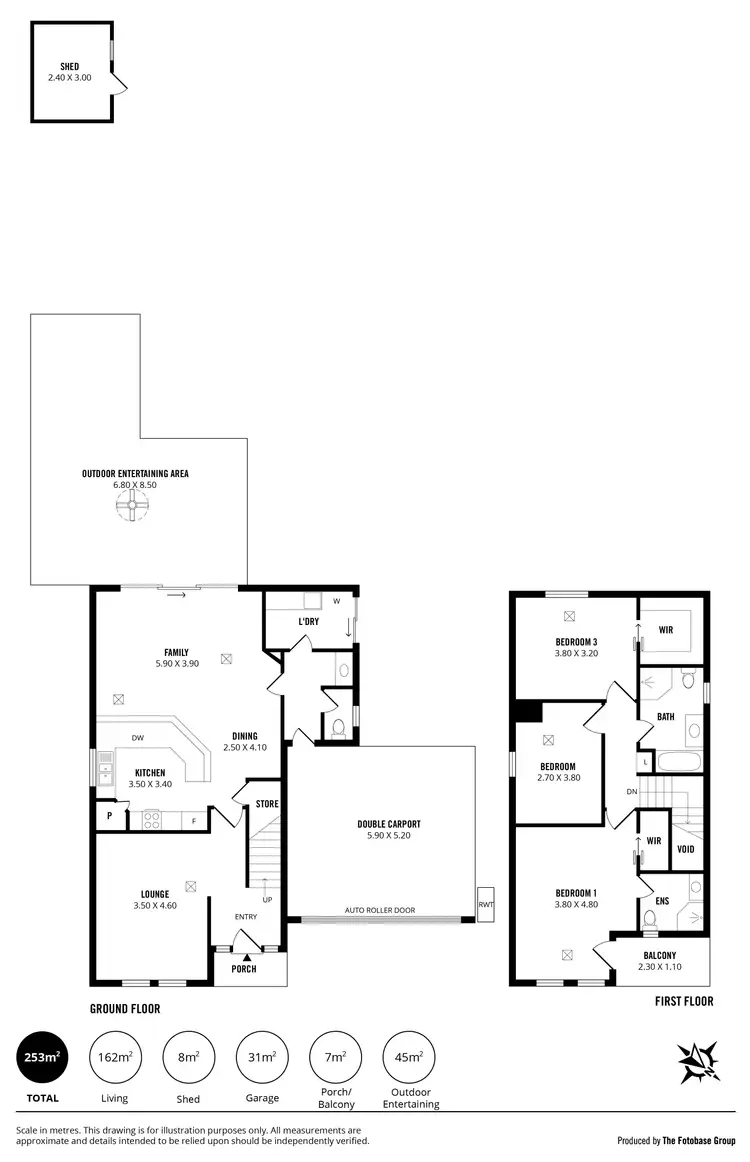 Floorplan of Homely house listing, 34 Eucalypt Circuit, Flagstaff Hill SA 5159