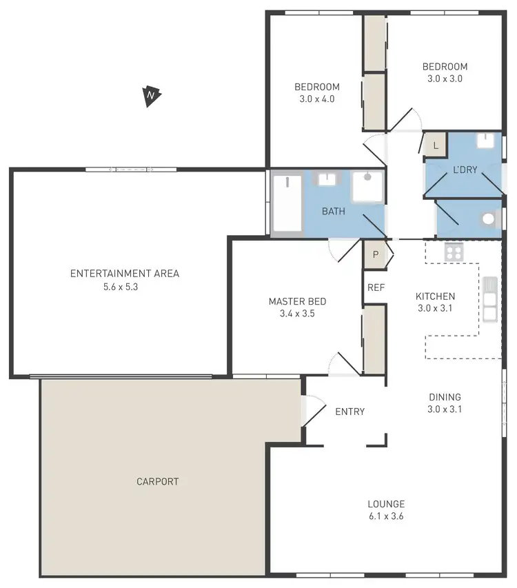 Floorplan of Homely house listing, 11 Flemington Crescent, Werribee VIC 3030