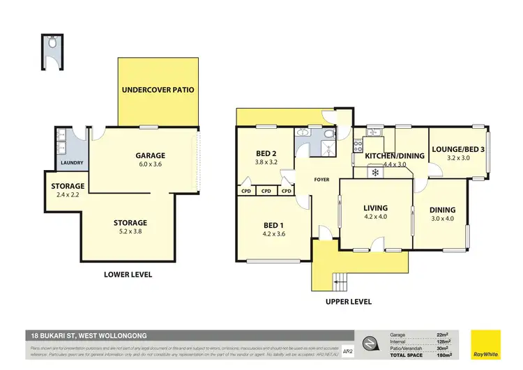 Floorplan of Homely house listing, 18 Bukari Street, West Wollongong NSW 2500