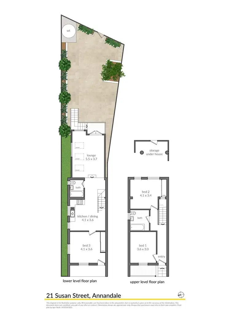 Floorplan of Homely house listing, 21 Susan Street, Annandale NSW 2038