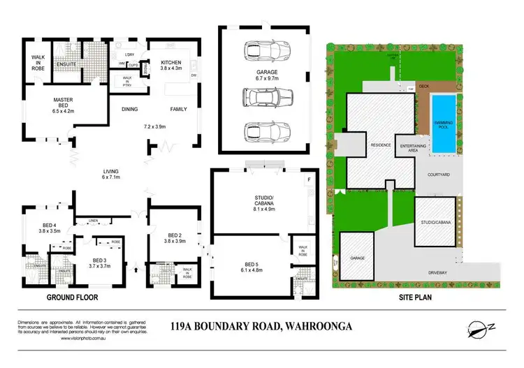 Floorplan of Homely house listing, 119A Boundary Road, Wahroonga NSW 2076