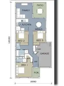 Floorplan of Homely house listing, 21 Riviera Crescent, North Lakes QLD 4509