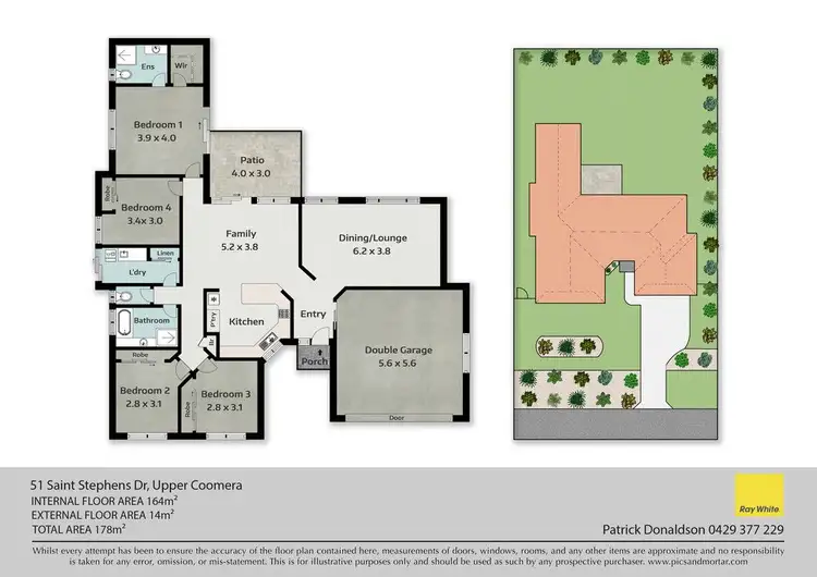 Floorplan of Homely house listing, 51 Saint Stephens Drive, Upper Coomera QLD 4209