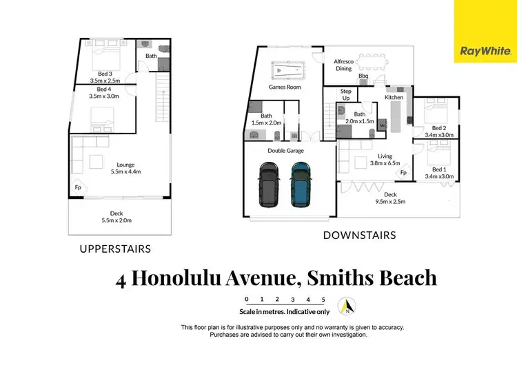 Floorplan of Homely house listing, 4 Honolulu Avenue, Smiths Beach VIC 3922