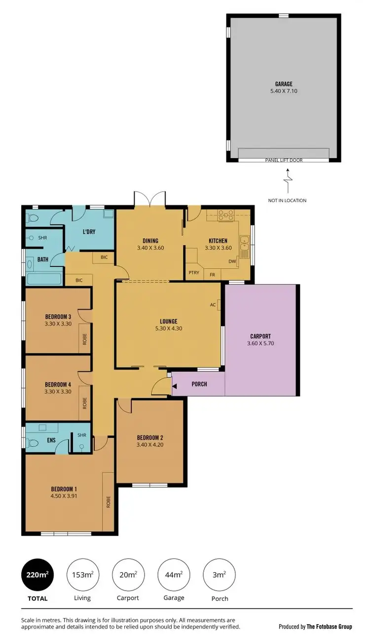Floorplan of Homely house listing, 9 Nagle Crescent, Novar Gardens SA 5040