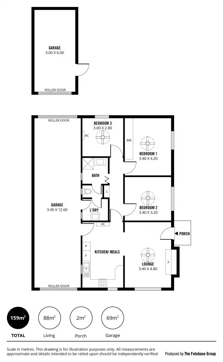 Floorplan of Homely house listing, 18 Aldridge Terrace, Marleston SA 5033