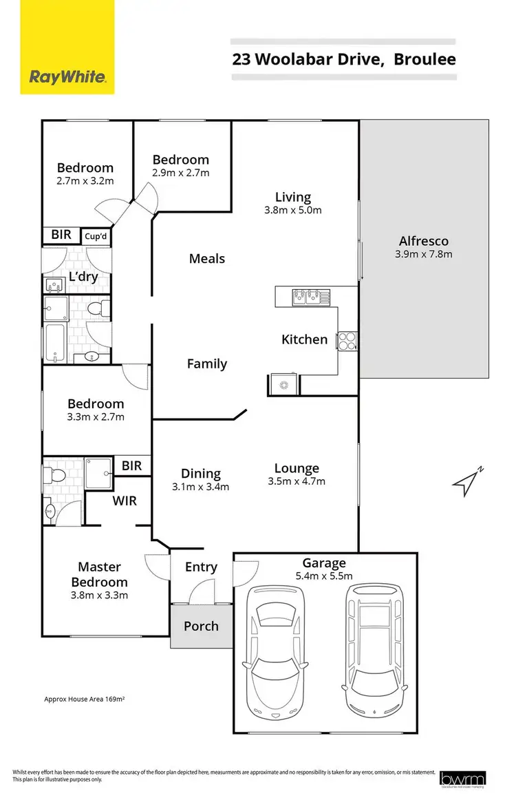 Floorplan of Homely house listing, 23 Woolabar Drive, Broulee NSW 2537