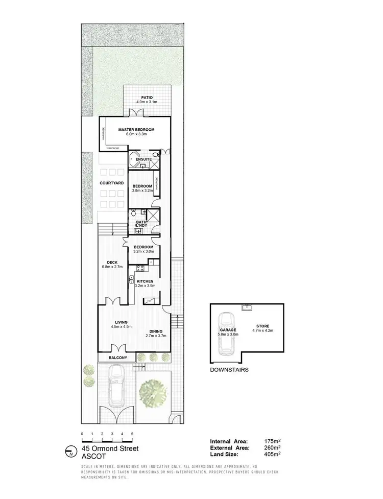Floorplan of Homely house listing, 45 Ormond Street, Ascot QLD 4007