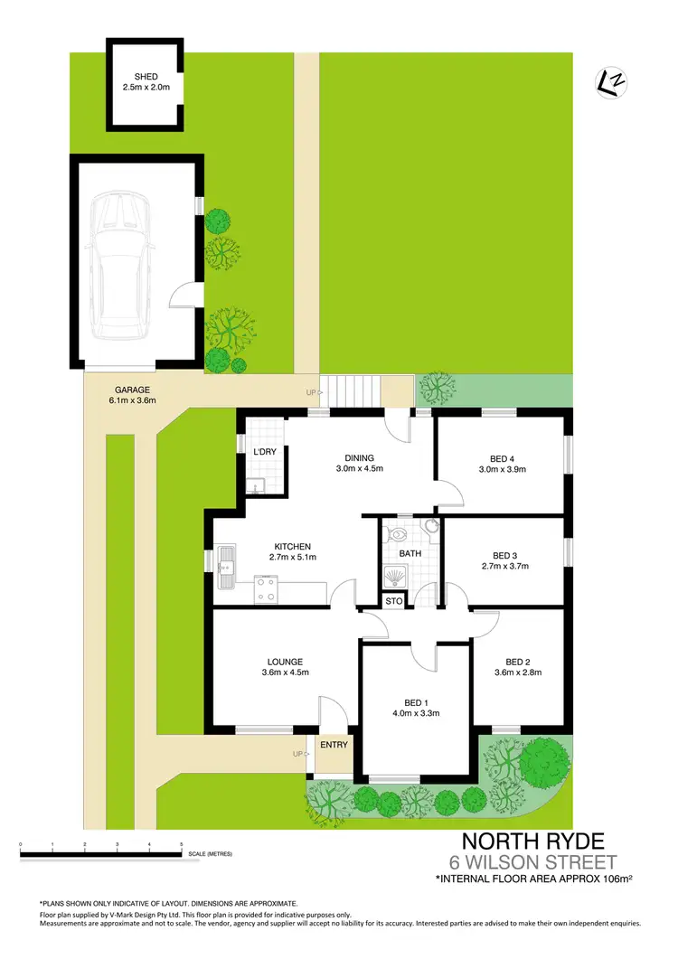 Floorplan of Homely house listing, 6 Wilson Street, North Ryde NSW 2113