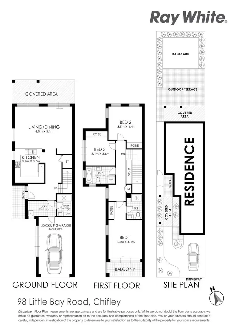 Floorplan of Homely house listing, 98 Little Bay Road, Chifley NSW 2036