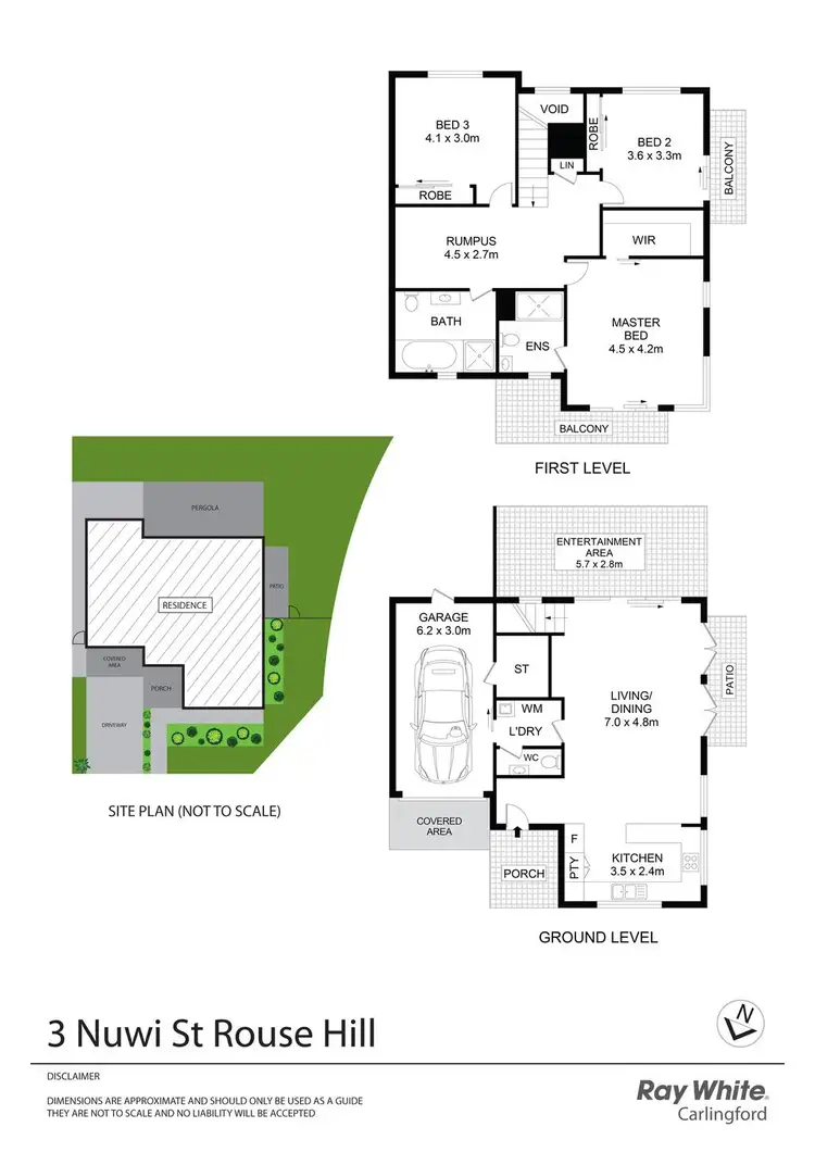Floorplan of Homely house listing, 3 Nuwi Street, Rouse Hill NSW 2155