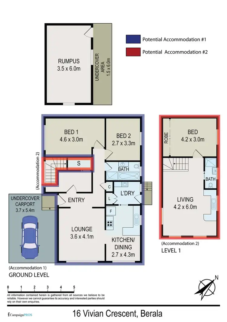 Floorplan of Homely house listing, 16 Vivian Crescent, Berala NSW 2141