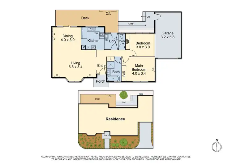 Floorplan of Homely unit listing, 2/238 Greenslopes Drive, Templestowe Lower VIC 3107