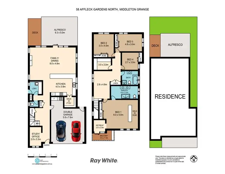 Floorplan of Homely house listing, 58 Affleck Gardens, Middleton Grange NSW 2171