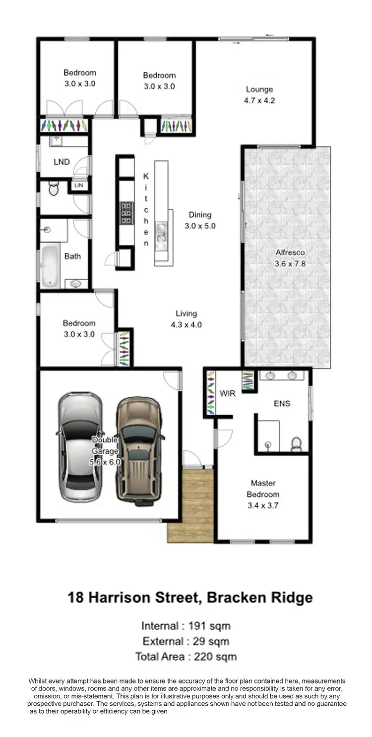 Floorplan of Homely house listing, 18 Harrison Street, Bracken Ridge QLD 4017