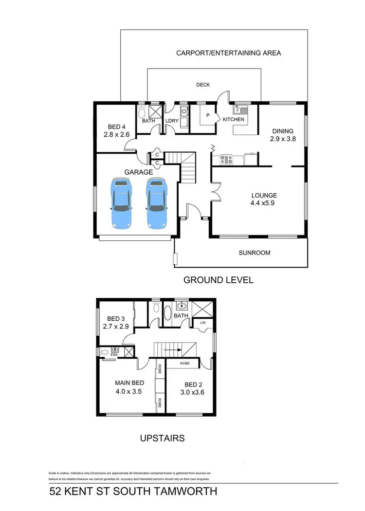 Floorplan of Homely house listing, 52 Kent Street, Tamworth NSW 2340