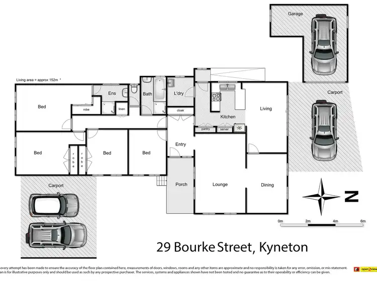 Floorplan of Homely house listing, 29 Bourke Street, Kyneton VIC 3444
