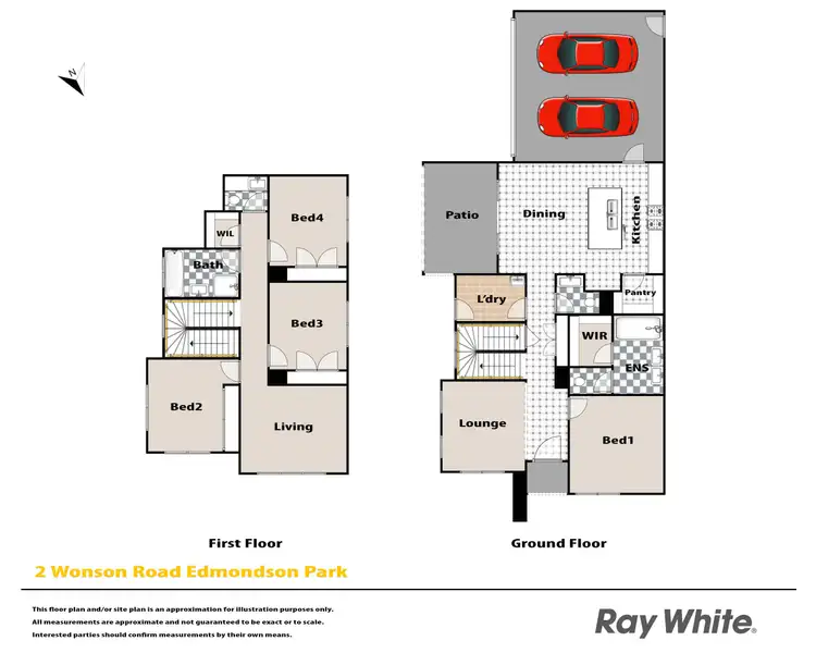 Floorplan of Homely house listing, 2 Wonson Road, Edmondson Park NSW 2174