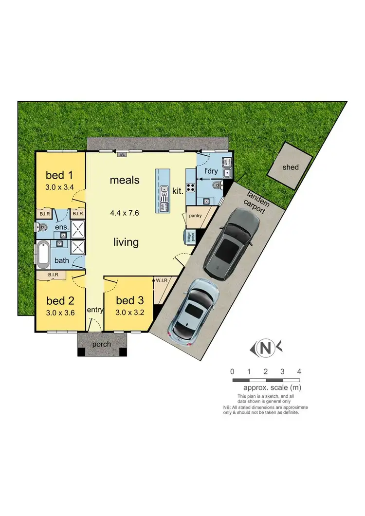 Floorplan of Homely unit listing, 6/41-45 Valencia Circuit, Cranbourne VIC 3977