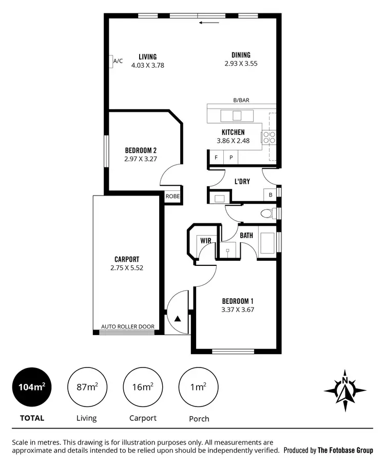Floorplan of Homely unit listing, 22/5-11 Burton Road, Salisbury SA 5108