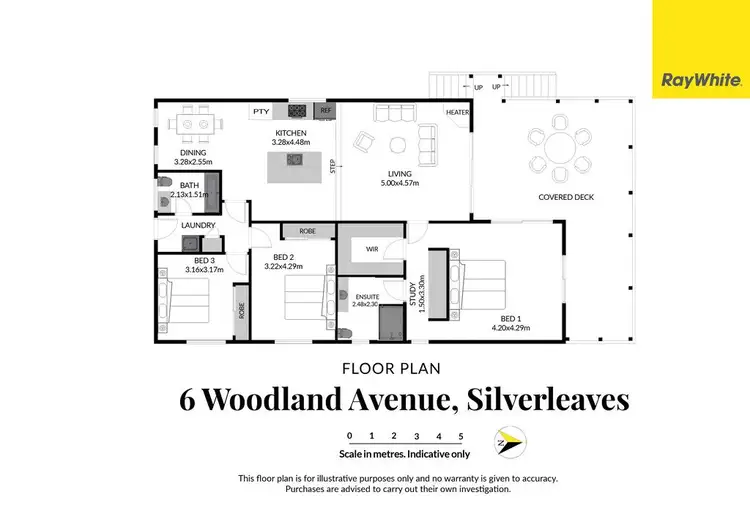 Floorplan of Homely house listing, 6 Woodland Avenue, Silverleaves VIC 3922