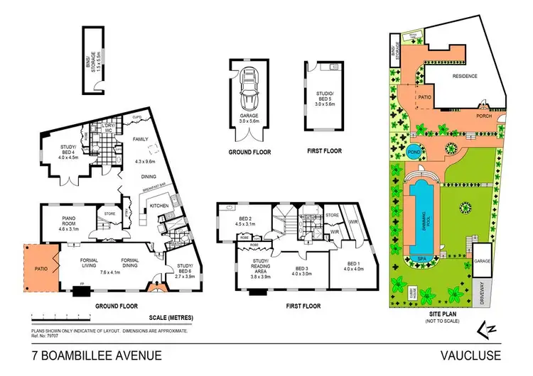 Floorplan of Homely house listing, 7 Boambillee Avenue, Vaucluse NSW 2030